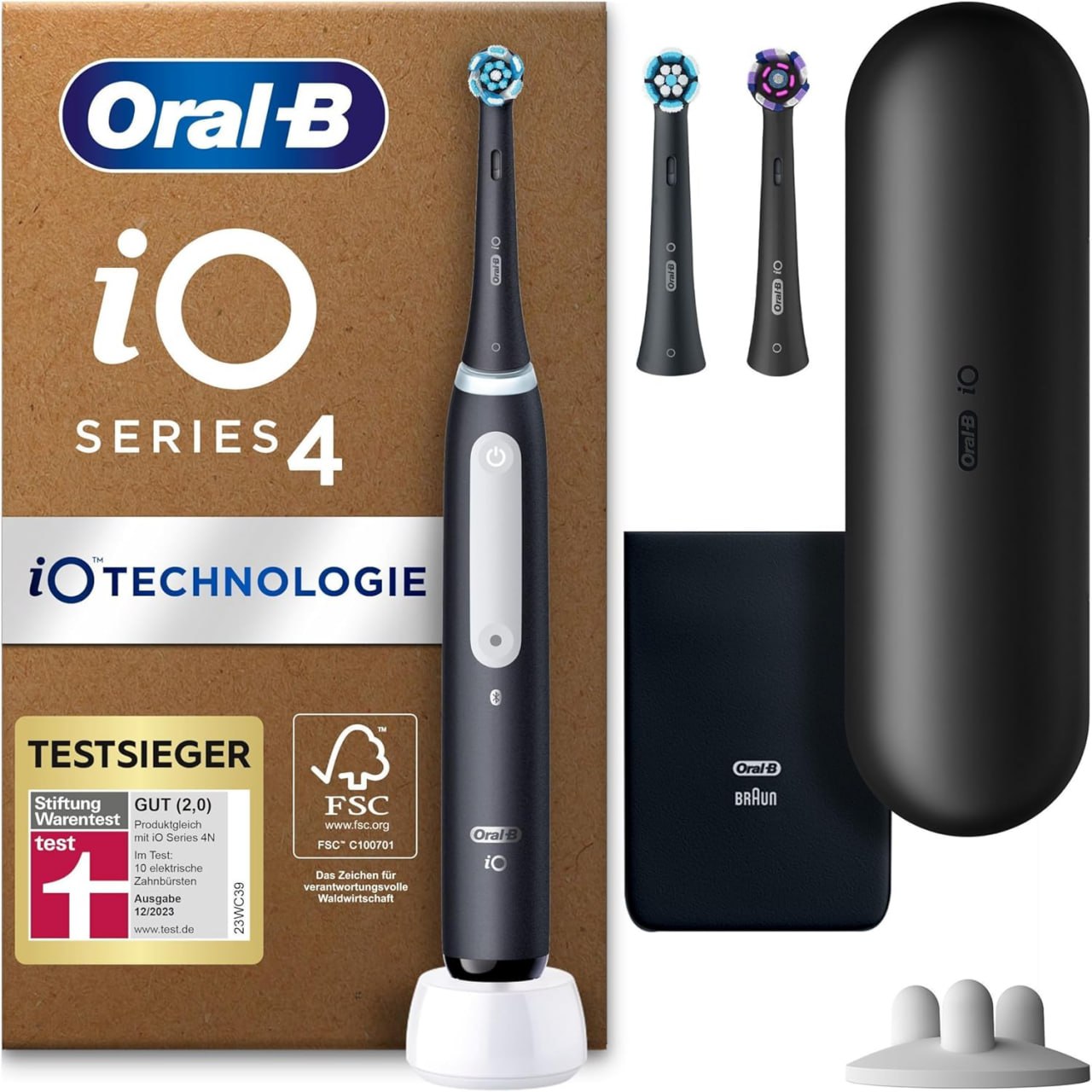 Die Oral-B iO Series 4 Plus Edition ist eine ausgezeichnete elektrische Zahnbürste, die für 94,99€ erhältlich ist. #OralB #Zahnbürste #Elektrisch #Gesundheit #Deutschland #Geschenk #Schnäppchen - Jetzt bei Amazon kaufen!