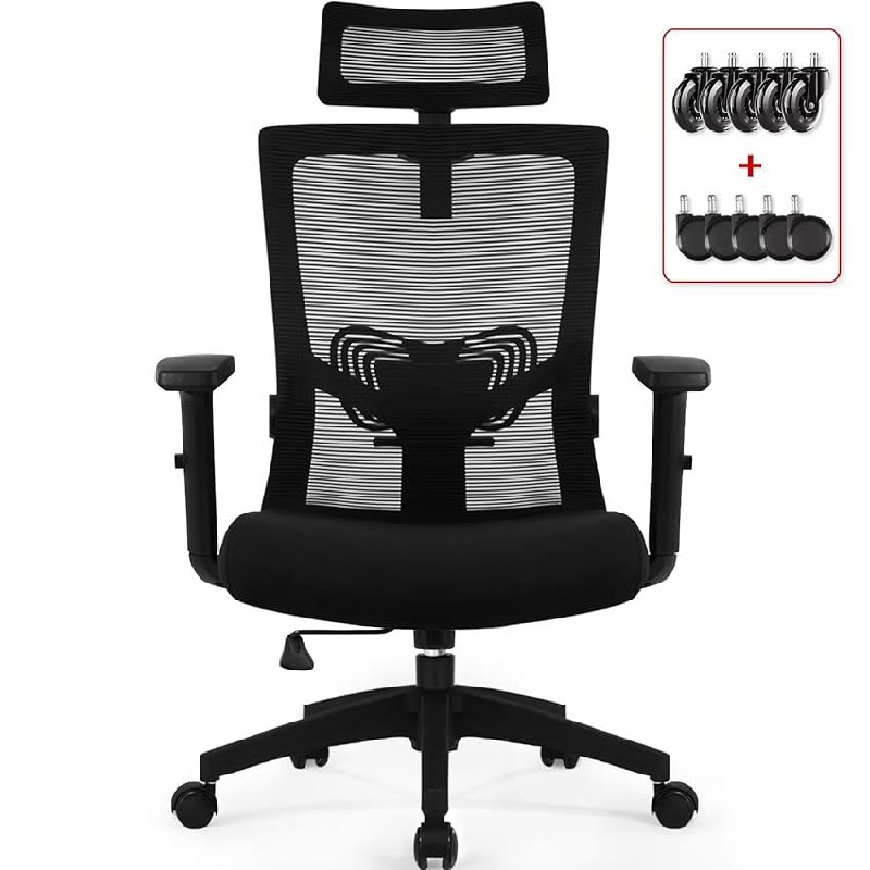 Ergonomischer Daccormax Bürostuhl mit verstellbarer Kopfstütze für nur 89,99€ statt 129,99€. Inklusive 31% Rabatt. #Daccormax #Bürostuhl #Ergonomisch #Büroausstattung #Deutschland #Geschenk #Deals - Jetzt bei Amazon kaufen!