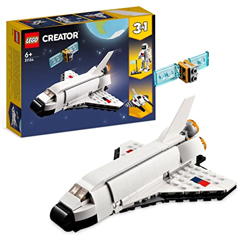 Kreatives 3in1 LEGO Spaceshuttle für Kinder ab 6 Jahren. Verwandele es in einen Astronauten oder ein Raumschiff. #LEGO #Spielzeug #Spaceshuttle #Kinder #Weihnachten #Geschenk #Preisfehler - Jetzt bei Amazon kaufen!