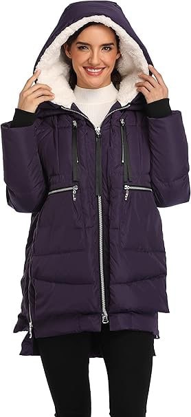 Damen Daunenjacke mit Kapuze für kalte Wintertage. Winddicht und warm, ab 17,99€. #VOGMATE #Daunenjacke #Winterjacke #Mode #Deutschland #Geschenk #Deals - Jetzt bei Amazon kaufen!