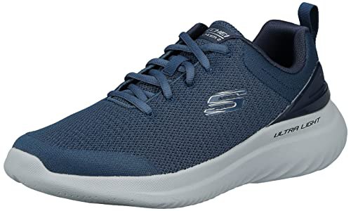 Skechers Herren Bounder 2.0 NASHER Sneaker in Navy mit Mesh-Trimm, Größe 41. Bequem und stylisch für jeden Tag. #Skechers #Sneaker #Herrenschuhe #Mode #Deutschland #Geschenk #Preisfehler - Jetzt bei Amazon kaufen!