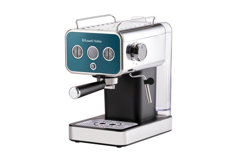 Russell Hobbs Espressomaschine - Distinction Edelstahl Ocean Blue, 15 Bar Druck, automatische Dosierung. Perfekt für Kaffeeliebhaber. #RussellHobbs #Espressomaschine #Kaffee #Haushalt #Deutschland #Geschenk #Schnäppchen - Jetzt bei Amazon kaufen!