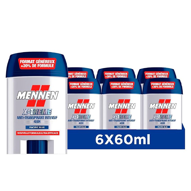 Mennen X-Treme Anti-Schweiß für Herren, 48 Stunden, 1 Unit (Lot de 6) #Mennen #Deodorant #Herren #Angebot #Deutschland #Geschenk #Schnäppchen - Jetzt bei Amazon kaufen!