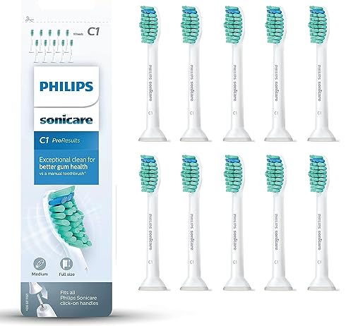 Hol dir die Philips Sonicare C1 ProResults-Bürstenköpfe für eine gründliche elektrische Zahnbürstenreinigung. #Philips #Sonicare #Bürstenköpfe #Zahnhygiene #Weihnachten #Geschenk #Schnäppchen - Jetzt bei Amazon kaufen!