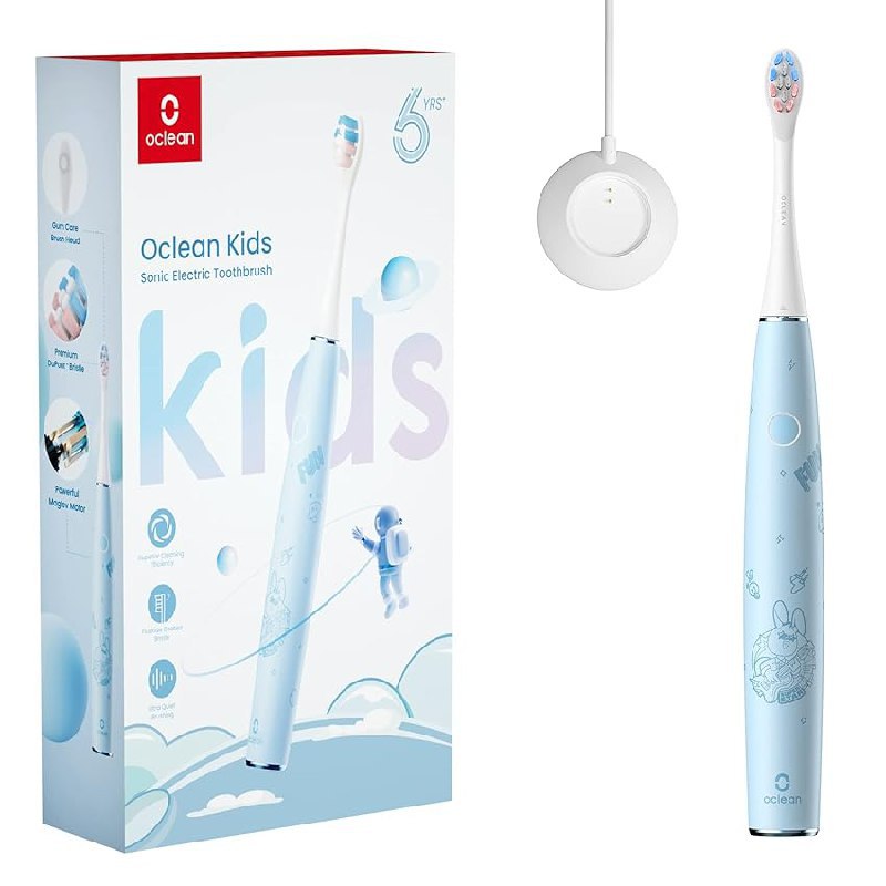 Oclean Sonic Elektrische Kinderzahnbürste mit weichen Borsten. Schonend für Kinder. Jetzt nur 28,49€ statt 35,90€. #Oclean #Kinderzahnbürste #Elektrisch #GesundeZähne #Weihnachten #Geschenk #Rabatt - Jetzt bei Amazon kaufen!