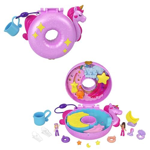 Entdecke die Welt der Polly Pocket mit dem Einhornfloß-Schatulle Spielset. Enthält 12 Zubehörteile für grenzenlosen Spielspaß. #PollyPocket #Spielset #Schatulle #Sparpreis #Deutschland #Geschenk #Preisfehler - Jetzt bei Amazon kaufen!