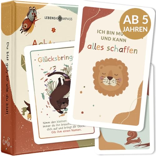 Kinderaffirmationskarten für positive Gedanken. Unterstützt bei positivem Denken und Achtsamkeit. #Lebenskompass #Affirmationskarten #Kinder #Deal #Weihnachten #Geschenk #Rabatt - Jetzt bei Amazon kaufen!