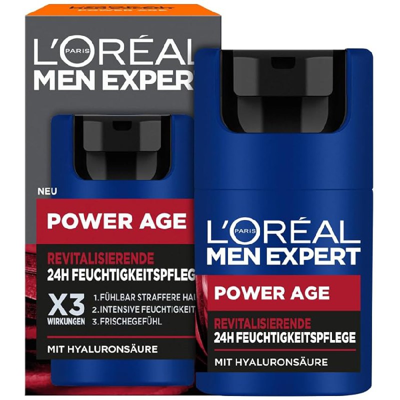 Anti-Aging Feuchtigkeitscreme für Männer von L'Oreal Men Expert nur 5,98€ statt 11,99€. Reduziert Falten und pflegt die Haut. #LOreal #AntiAging #Gesichtspflege #Angebot #Weihnachten #Geschenk #Coupon - Jetzt bei Amazon kaufen!