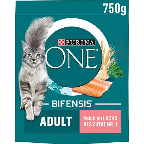 Reich an Lachs, PURINA ONE BIFENSIS Adult Katzenfutter in praktischem 6er Pack. Ideale Nahrung für erwachsene Katzen. #Purina #Katzenfutter #Lachs #GesundeErnährung #Weihnachten #Geschenk #Angebot - Jetzt bei Amazon kaufen!