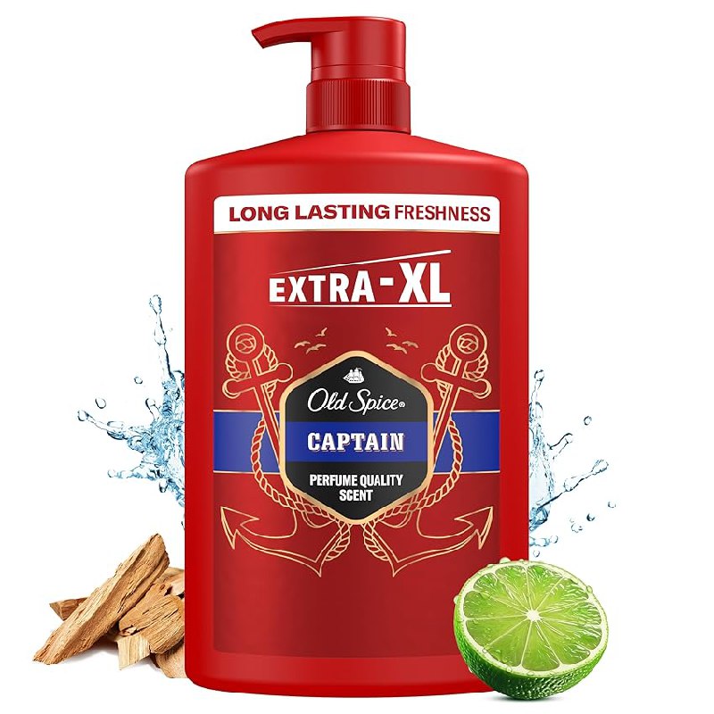 Das 3-in-1 Duschgel und Shampoo von Old Spice Captain für Männer ist praktisch und erfrischend. Hol dir jetzt den 1L Vorrat zum Spitzenpreis! #OldSpice #Duschgel #Shampoo #Männerpflege #Weihnachten #Geschenk #Preisfehler - Jetzt bei Amazon kaufen!