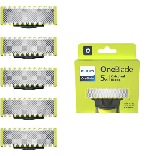 Philips OneBlade Original Klingen - 5x Ersatzklingen für Trimmen und Rasieren im Gesicht und am Körper. #Philips #OneBlade #Rasierklingen #Angebot #Weihnachten #Geschenk #Preisfehler - Jetzt bei Amazon kaufen!