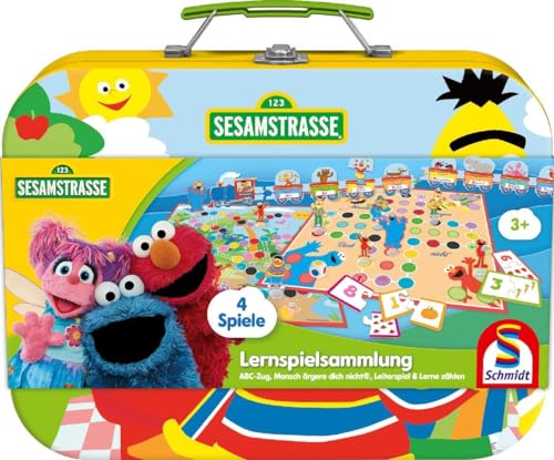 Lernspielsammlung von Schmidt Spiele in Sesamstraße Design für Kinder. Ideal zum Spielen und Lernen. #SchmidtSpiele #Lernspiele #SesamstraßeDesign #Spielzeit #Weihnachten #Geschenk #Angebot - Jetzt bei Amazon kaufen!