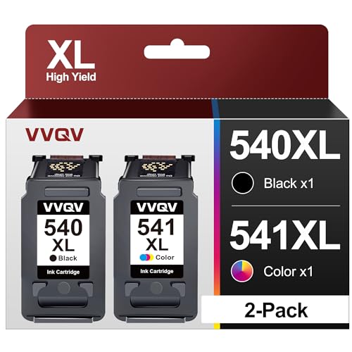 VVQV PG 540 XL Schwarz CL-541XL Patronen Multipack Ersatz für Canon Druckerpatronen TS5150 MG3600 MG3650 #Canon #Druckerpatronen #Multipack #Sparpreis #Weihnachten #Geschenk #Preisfehler - Jetzt bei Amazon kaufen!