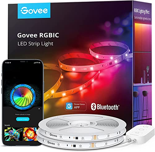 Govee RGBIC LED Strip 20m mit Musik Sync und App-Steuerung. 64 Szenenmodi bieten Farbwechsel und Ambiente im Zuhause. #Govee #LEDStrip #SmartHome #Beleuchtung #Deutschland #Geschenk #Schnäppchen - Jetzt bei Amazon kaufen!