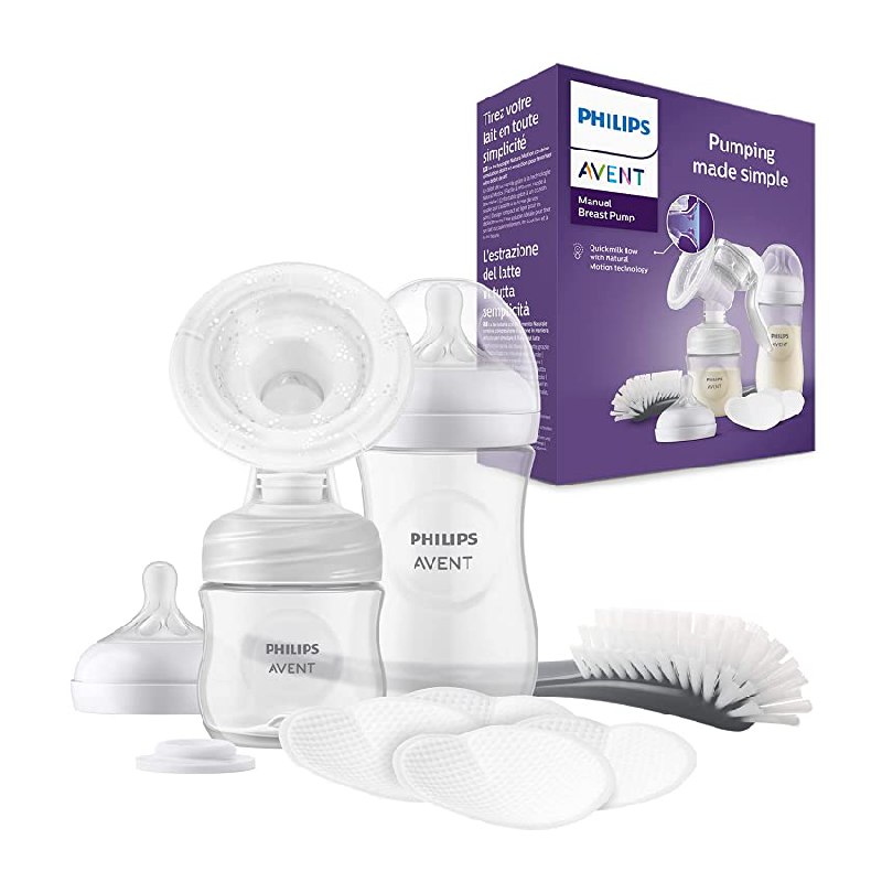 Philips Avent Handmilchpumpe im Geschenkset für nur 58,26€. Ideal für unterwegs. #PhilipsAvent #Handmilchpumpe #Geschenkset #MilkOnTheGo #Weihnachten #Geschenk #Deals - Jetzt bei Amazon kaufen!