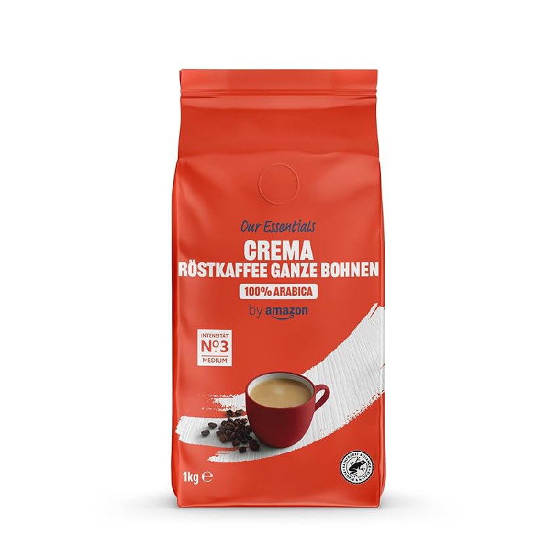 Amazon Essentials Medium Roast Whole Beans - Genießen Sie hochwertigen Kaffee zum attraktiven Preis. #AmazonEssentials #Kaffee #WholeBeans #Genuss #Deutschland #Geschenk #Angebot - Jetzt bei Amazon kaufen!