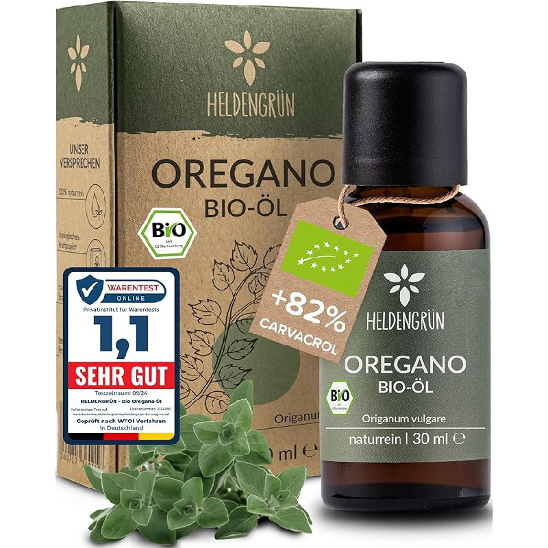 Hochdosierte BIO Oregano Öl Kapseln mit 82 Carvacrol - Zertifiziertes Lebensmittel zum Einnehmen. Jetzt für nur 17,95€ statt 24,95€. #BIO #Oregano #Öl #Gesundheit #Deutschland #Geschenk #Preisfehler - Jetzt bei Amazon kaufen!