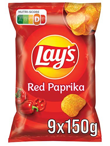 Knusprige Lays Red Paprika Kartoffelchips jetzt reduziert! Perfekt gewürzt für den perfekten Snack. #Lays #Kartoffelchips #Knusprig #Angebot #Weihnachten #Geschenk #Rabatt - Jetzt bei Amazon kaufen!