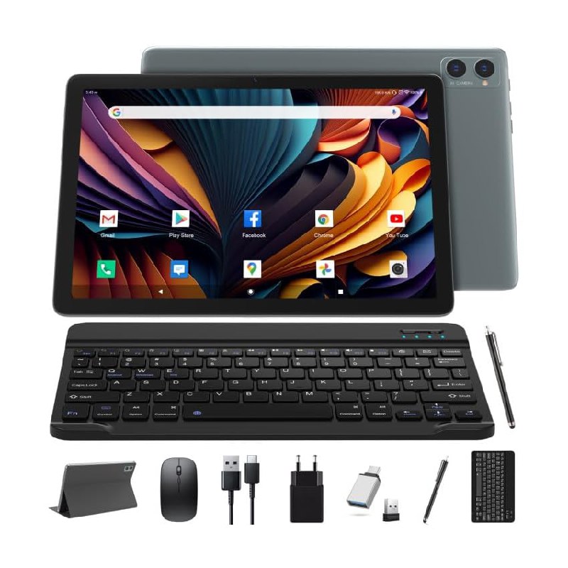 2025 Neues Tablet 10 Zoll mit Tastatur, Android Octa-Core Prozessor. Praktisch und leistungsstark. #Tablet #Android #Multifunktional #Technik #Deutschland #Geschenk #Rabatt - Jetzt bei Amazon kaufen!