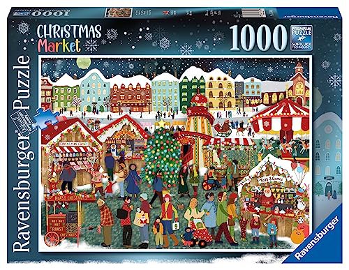 Ravensburger Puzzle mit 1000 Teilen im weihnachtlichen Design für Erwachsene und Kinder ab 14 Jahren. #Ravensburger #Weihnachtspuzzle #Puzzle #Weihnachtsmarkt #Deutschland #Geschenk #Angebot - Jetzt bei Amazon kaufen!