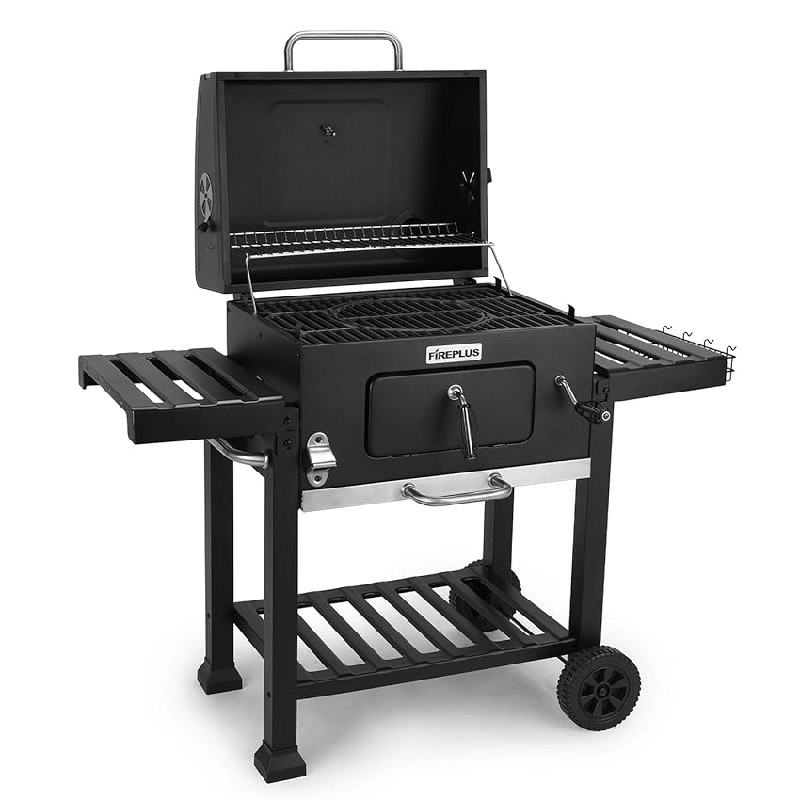 Holzkohlegrill Amig Fireplus mit Rädern und Seitenablagen. Tragbar und praktisch für Grillfreunde. #Amig #Holzkohlegrill #Barbecue #Sommerzeit #Weihnachten #Geschenk #Preisfehler - Jetzt bei Amazon kaufen!