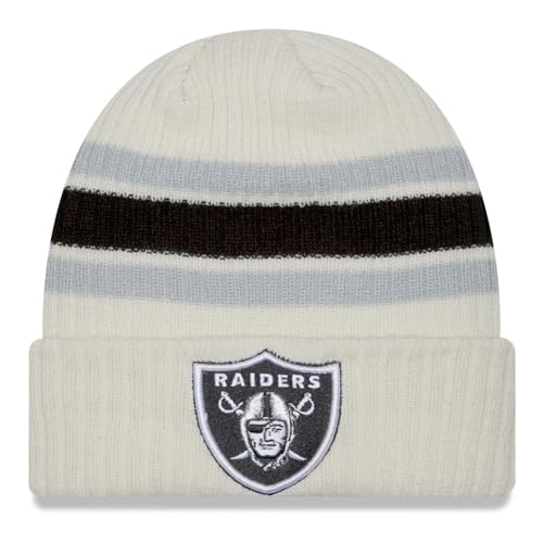 New Era Wintermütze Beanie - Vintage Las Vegas Raiders beige. Perfekt für kalte Tage! #NewEra #LasVegasRaiders #Wintermütze #Style #Weihnachten #Geschenk #Rabatt - Jetzt bei Amazon kaufen!