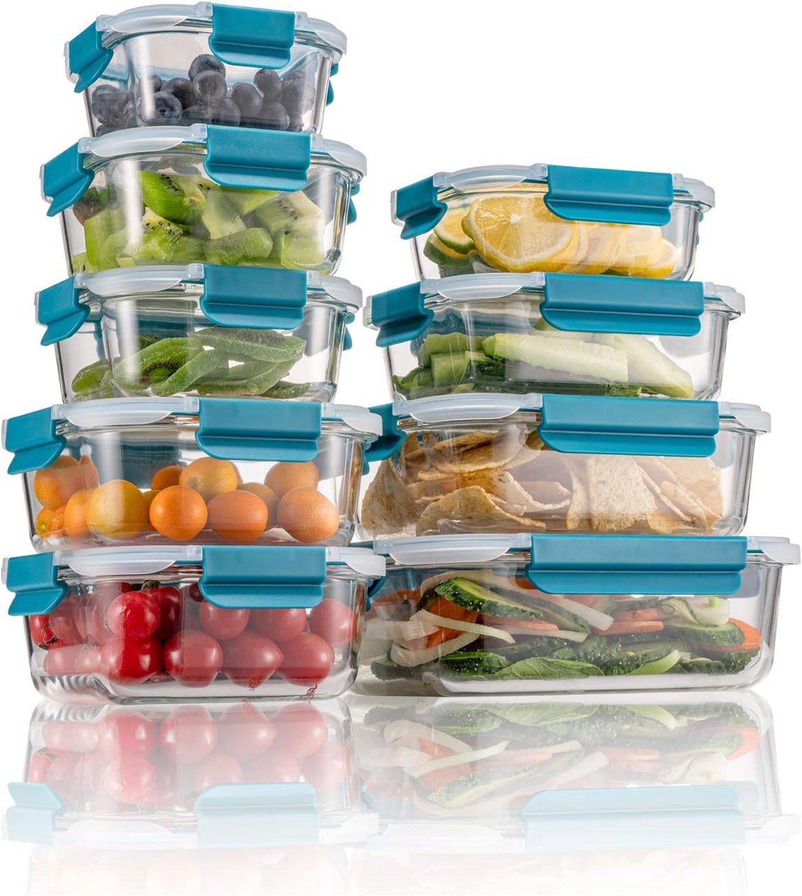 Frischhaltedosen Set Meal Prep Boxen für Lebensmittel, 18 Teile, auslaufsicher, BPA-frei. Spülmaschinen-, Mikrowellen- und Gefrierschrankfreundlich. #MealPrep #Frischhaltedosen #BPAfrei #Küchenhelfer #Deutschland #Geschenk #Rabatt - Jetzt bei Amazon kaufen!