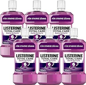 LISTERINE Total Care Zahn-Schutz stärkt die Zähne mit Fluorid, bekämpft Karies, sorgt für frischen Atem bis zu 24h. #LISTERINE #Mundwasser #Zahnpflege #Gesundheit #Weihnachten #Geschenk #Rabatt - Jetzt bei Amazon kaufen!