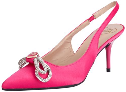 Love Moschino Damen Absatz-Dekollete in Fuchsia, Größe 38 EU. Stilvoll und elegant mit hohem Absatz. #LoveMoschino #AbsatzSchuhe #Damenmode #Fuchsia #Weihnachten #Geschenk #Schnäppchen - Jetzt bei Amazon kaufen!