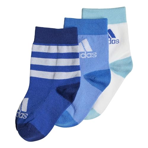 Adidas Graphic Socken 3er Pack in Royal Blue, Blue Fusion und Weiß, Größe XS für Neugeborene. Sparen Sie 1.29€! #Adidas #Socken #Neugeborene #Angebot #Deutschland #Geschenk #Deals - Jetzt bei Amazon kaufen!