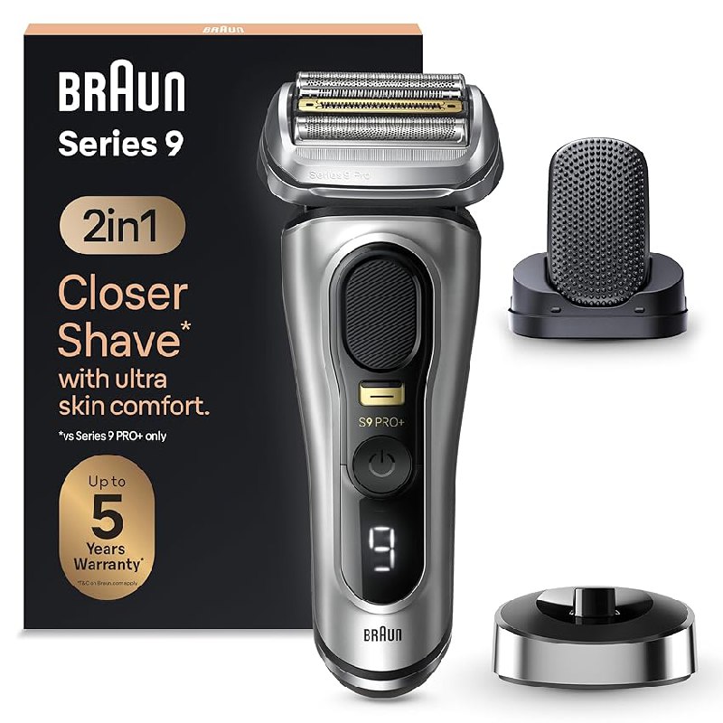 Braun Series 9 Pro Herren Elektrorasierer mit 5 Rasierelementen für eine gründliche Rasur. Perfekte Rasur dank innovativer Technologie. #Braun #Elektrorasierer #Männerpflege #Angebot #Weihnachten #Geschenk #Angebot - Jetzt bei Amazon kaufen!