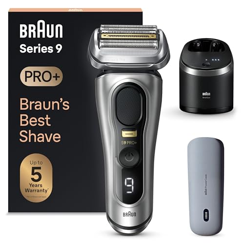 Hochwertiger Braun Series 9 Pro Herrenrasierer Made in Germany. Mit 5 Rasierelementen, Reinigungsstation und Langhaarschneider. #Braun #Serie9 #Elektrorasierer #TopDeal #Weihnachten #Geschenk #Schnäppchen - Jetzt bei Amazon kaufen!