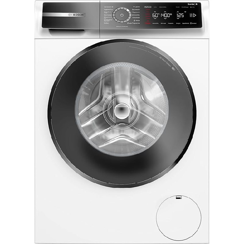 Bosch Serie 8 Waschmaschine mit 9kg Kapazität für 788,87€. Effizient und smart. #Bosch #Waschmaschine #Haushaltsgeräte #Sparen #Weihnachten #Geschenk #Angebot - Jetzt bei Amazon kaufen!