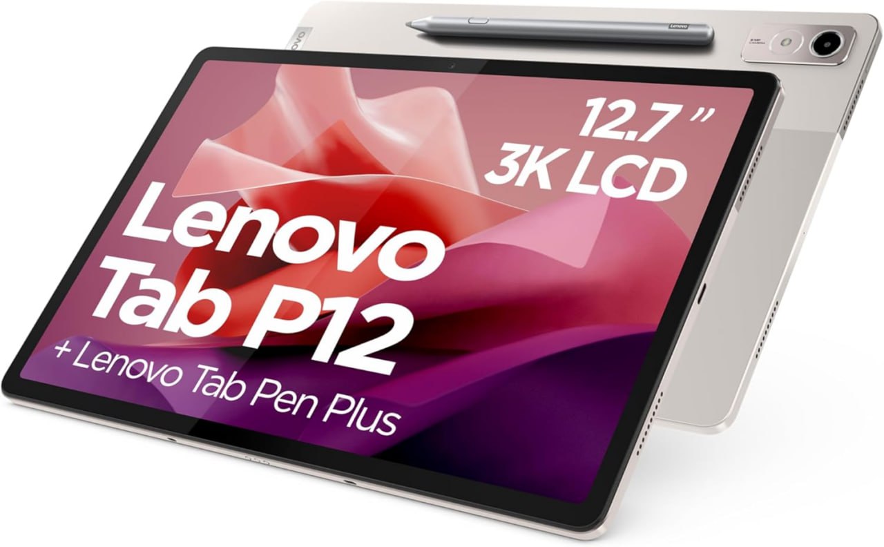 Lenovo Tab P12 Tablet mit MediaTek Dimensity 7050 Prozessor, 8GB RAM und 128GB Speicher. Beeindruckendes 12,7 Zoll 3K Touch Display. #Lenovo #Tablet #3KDisplay #Android13 #Deutschland #Geschenk #Angebot - Jetzt bei Amazon kaufen!