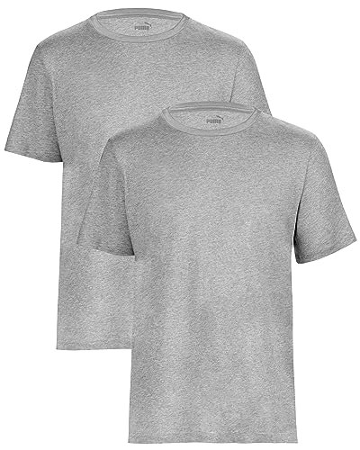 Hochwertiges PUMA T-Shirt Herren Kurzarm aus Baumwolle in Grau. Statement Deluxe Edition. 2er Set in Größe L. #PUMA #TShirt #Herren #Fashion #Deutschland #Geschenk #Rabatt - Jetzt bei Amazon kaufen!