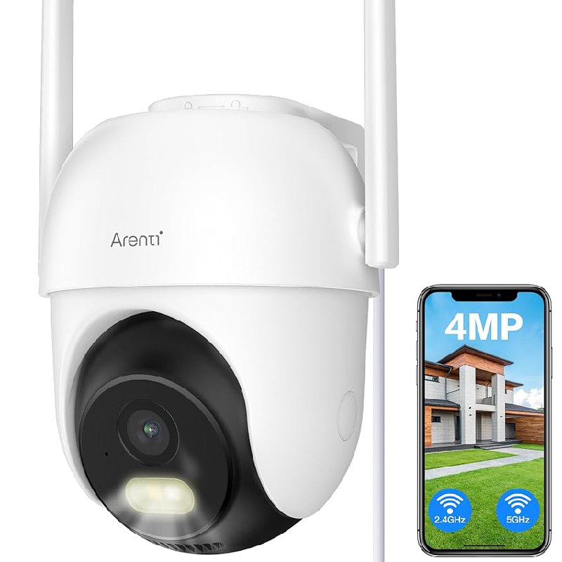 Hochwertige PTZ WLAN IP-Kamera Outdoor für sichere Videoüberwachung im Außenbereich. #ARENTI #Sicherheitstechnik #Videouberwachung #Angebot #Deutschland #Geschenk #Deals - Jetzt bei Amazon kaufen!