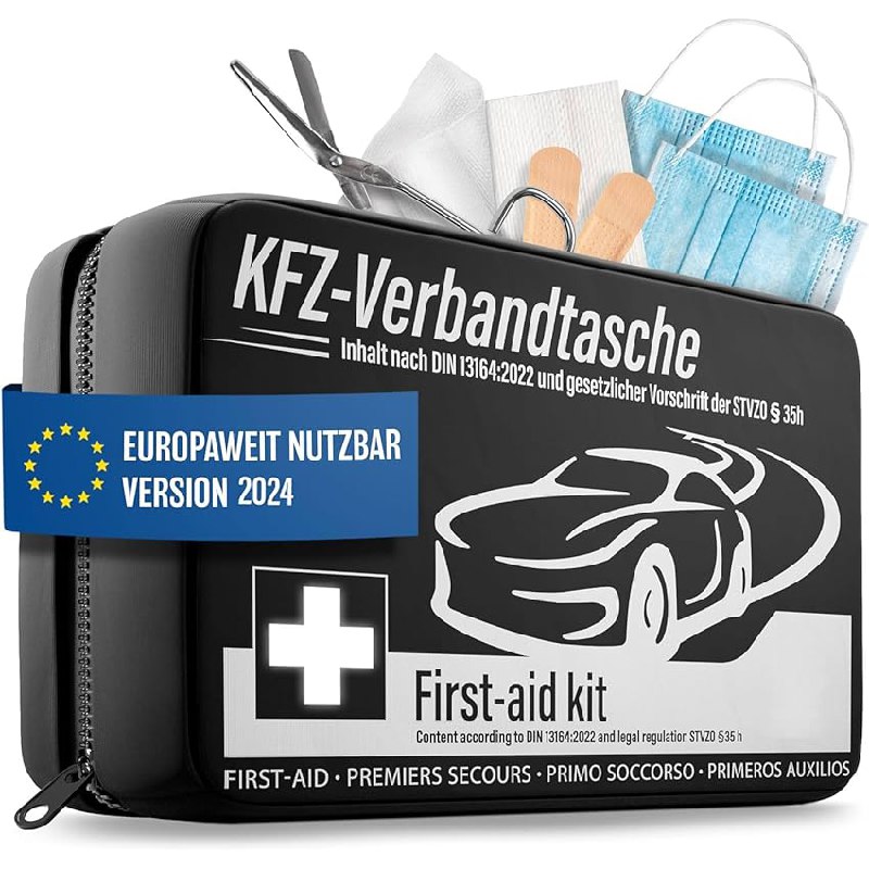 Auto Verbandskasten gemäß StVO Vorschriften für nur 9,34€. Europaweite Gültigkeit und geprüft. #AutoZubehör #StVO #Sicherheit #Angebot #Weihnachten #Geschenk #Preisfehler - Jetzt bei Amazon kaufen!