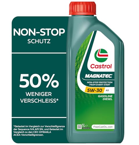 Hochwertiges Castrol MAGNATEC 5W-30 A5 Motoröl für optimalen Motorschutz. Speziell formuliert für Langlebigkeit und Leistung. #Castrol #Motoröl #Magnatec #Autopflege #Weihnachten #Geschenk #Preisfehler - Jetzt bei Amazon kaufen!