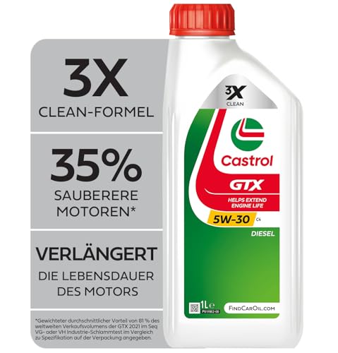 Hochwertiges Castrol GTX 5W-30 C4 Motoröl, 1L. Optimale Leistung für Ihren Motor. #Castrol #Motoröl #Autozubehör #Leistung #Weihnachten #Geschenk #Deals - Jetzt bei Amazon kaufen!