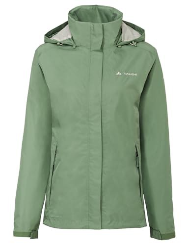 Leichte Regenjacke für Damen von VAUDE in Willow Green, Größe 52 EU. Ideal für outdoor Abenteuer. #VAUDE #Regenjacke #Damen #Outdoor #Weihnachten #Geschenk #Schnäppchen - Jetzt bei Amazon kaufen!