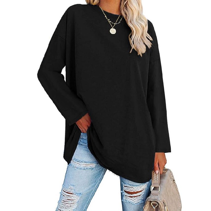 Gemütliches Ebifin Longsleeve für Damen in Oversize-Passform mit Rundhalsausschnitt. Perfekt für den täglichen Look. #Ebifin #Longsleeve #Damenmode #Fashion #Deutschland #Geschenk #Preisfehler - Jetzt bei Amazon kaufen!