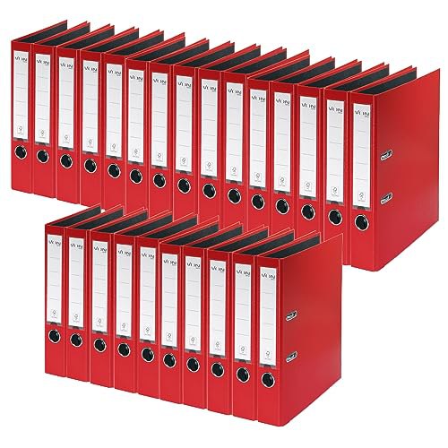 Leitz Ordner A4, 25er Pack, Kunststoffeinband, 50mm Rückenbreite, Blauer Engel, FSC-zertifiziert, Rot. #Leitz #Ordner #Büromaterial #Organisation #Weihnachten #Geschenk #Schnäppchen - Jetzt bei Amazon kaufen!