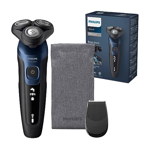 Philips Shaver Series 5000 - Elektrischer Nass- & Trockenrasierer für Herren in Metallic-Blau mit Präzisionstrimmer & Transporttasche. #Philips #Shaver #Rasierer #Schnäppchen #Weihnachten #Geschenk #Rabatt - Jetzt bei Amazon kaufen!