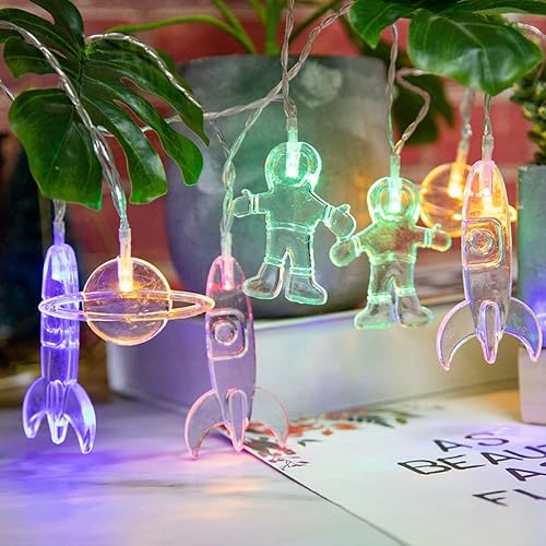 LED Acryl Lichterketten mit Weltall-Motiven für Weihnachten, Geburtstag und Partys. Batteriebetrieben, 1.5m lang, für Innen- und Außenbereich. #XINGHE #Lichterketten #Weltall #Partylights #Weihnachten #Geschenk #Rabatt - Jetzt bei Amazon kaufen!