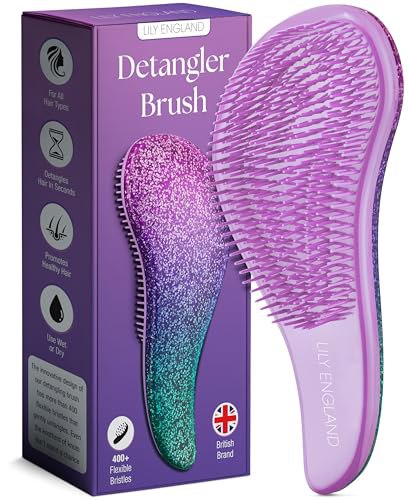 Detangler-Bürste für Locken, glattes, dickes und dünnes Haar. Ideal für Kinder und Damen. Entwirrt sanft und schmerzfrei. #LilyEngland #Haarbürste #Detangler #Haarpflege #Weihnachten #Geschenk #Schnäppchen - Jetzt bei Amazon kaufen!