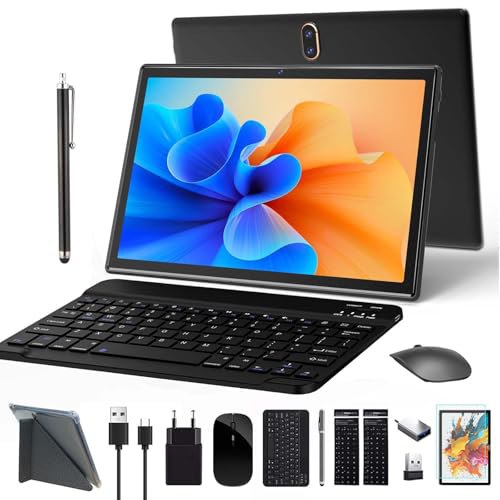 ZONKO Tablet 10 Zoll mit SIM Slot, Android 13, Tastatur und Stift, 64GB ROM, Octa-Core Prozessor, 13MP Kamera. #ZONKO #Tablet #Android13 #Blitzangebot #Weihnachten #Geschenk #Schnäppchen - Jetzt bei Amazon kaufen!