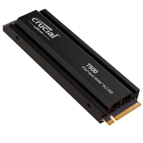 Holen Sie sich die Crucial T500 SSD 2TB PCIe Gen4 NVMe M.2 mit Kühler für ultimative Leistung. Laptop und Desktop kompatibel, Microsoft DirectStorage unterstützt. #Crucial #SSD #NVMe #Technologie #Weihnachten #Geschenk #Angebot - Jetzt bei Amazon kaufen!