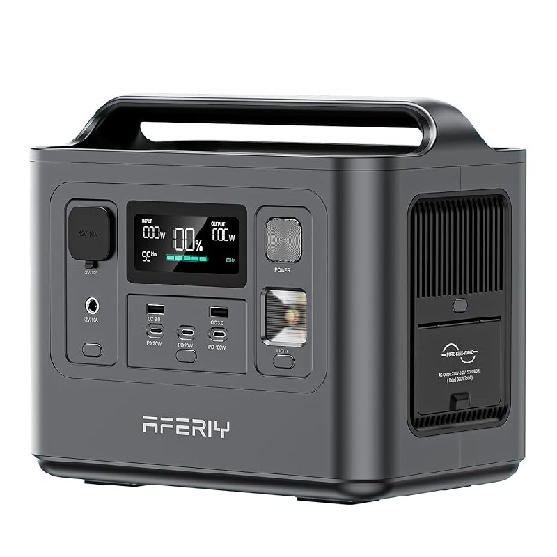 Die AFERIY 800W Tragbare Powerstation mit 512Wh LiFePO4 Batterie ist ideal für unterwegs. Sichere dir jetzt 38% Rabatt auf den Originalpreis von 516,00€ - für nur 319,00€. #AFERIY #Powerstation #LiFePO4 #Sonderangebot #Weihnachten #Geschenk #Deals - Jetzt bei Amazon kaufen!