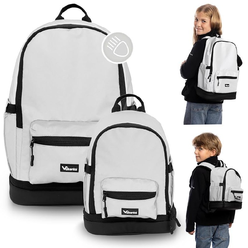 Valkental - Reflektierender Kinderrucksack für Kindergarten und Schule. Mit Bodenfach. Praktisch und sicher. Ideal für aktive Kids. #Valkental #Kinderrucksack #Schule #Outdoor #Weihnachten #Geschenk #Rabatt - Jetzt bei Amazon kaufen!