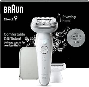 Der Braun Silk-epil 9 ist ein Epilierer für Damen mit Rasieraufsatz und Trimmeraufsatz für langanhaltende Haarentfernung. #Braun #Epilierer #Haarentfernung #Beauty #Weihnachten #Geschenk #Rabatt - Jetzt bei Amazon kaufen!